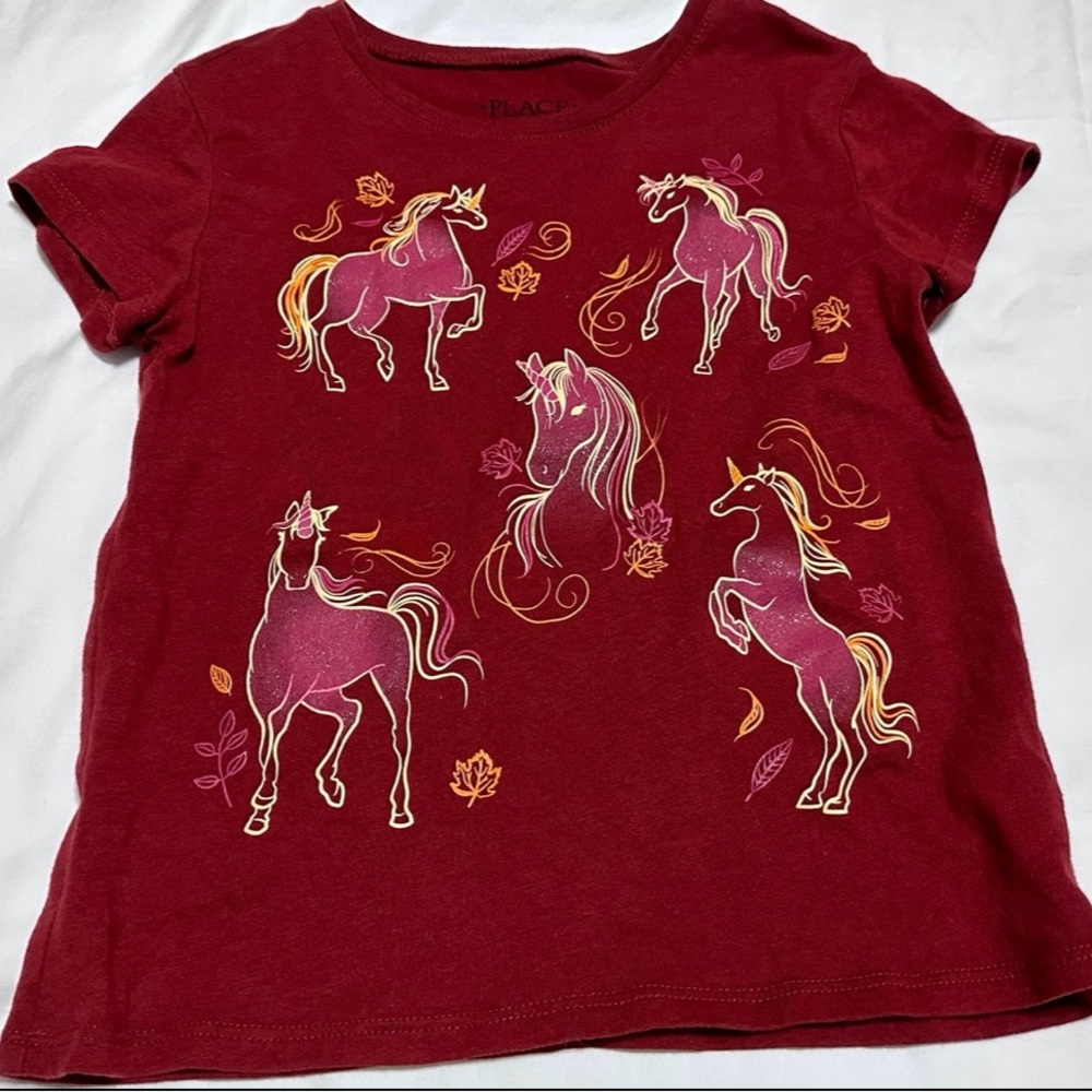 Size 5/6 Horse T-shirt Top Children’s Place Horse Cowgirl Country love